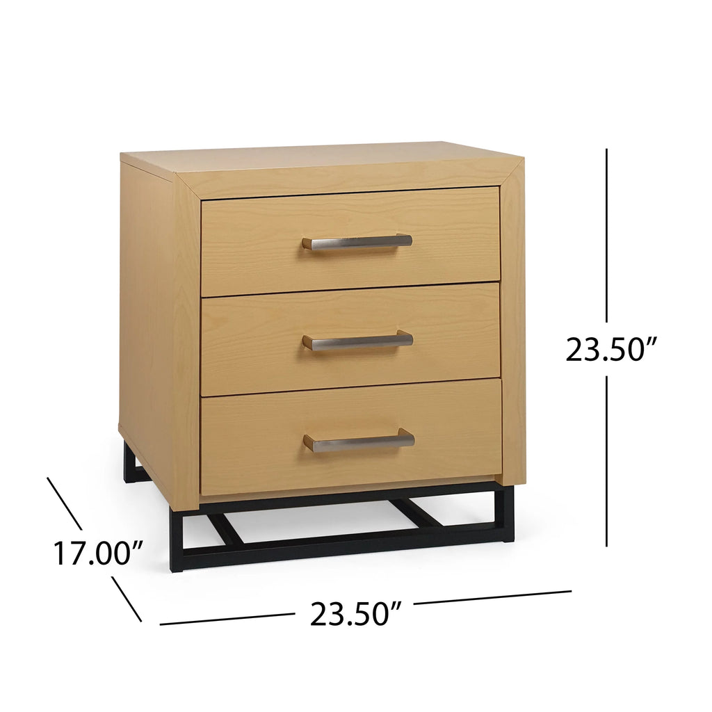 2 Piece 4 Drawer Dresser and Nightstand Set Z38640