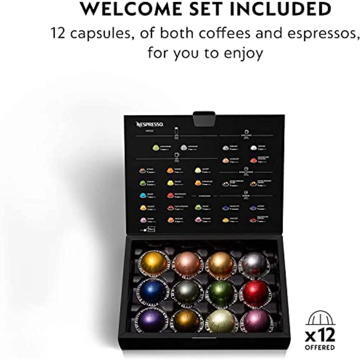 Black Single Serve Coffee and Espresso Machine B98214
