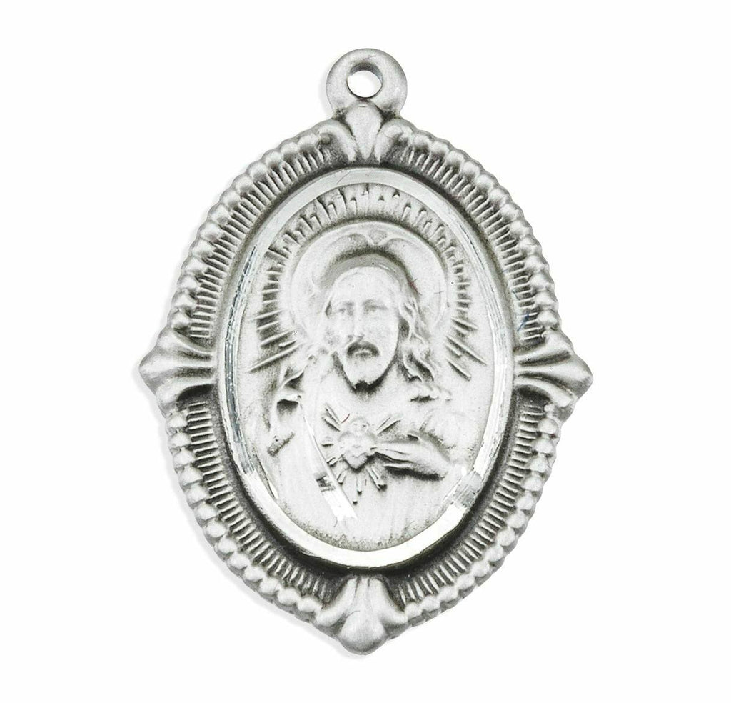 Sterling Silver Scapular Medal G7864