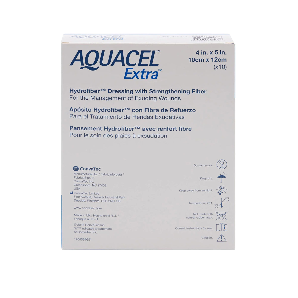 Hydrofiber Dressing 10/Box K675571