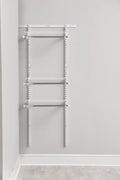 Steel Expandable Closet Kit, White R30391