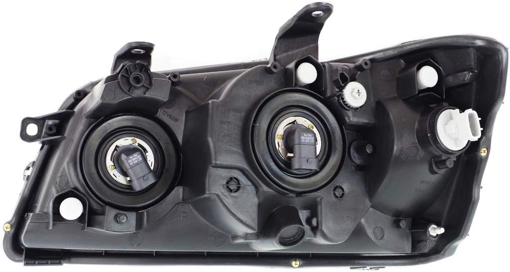 Headlight Assembly for Toyota Highlander 2001 2002 2003 Passenger Side Pack of 2 I407249