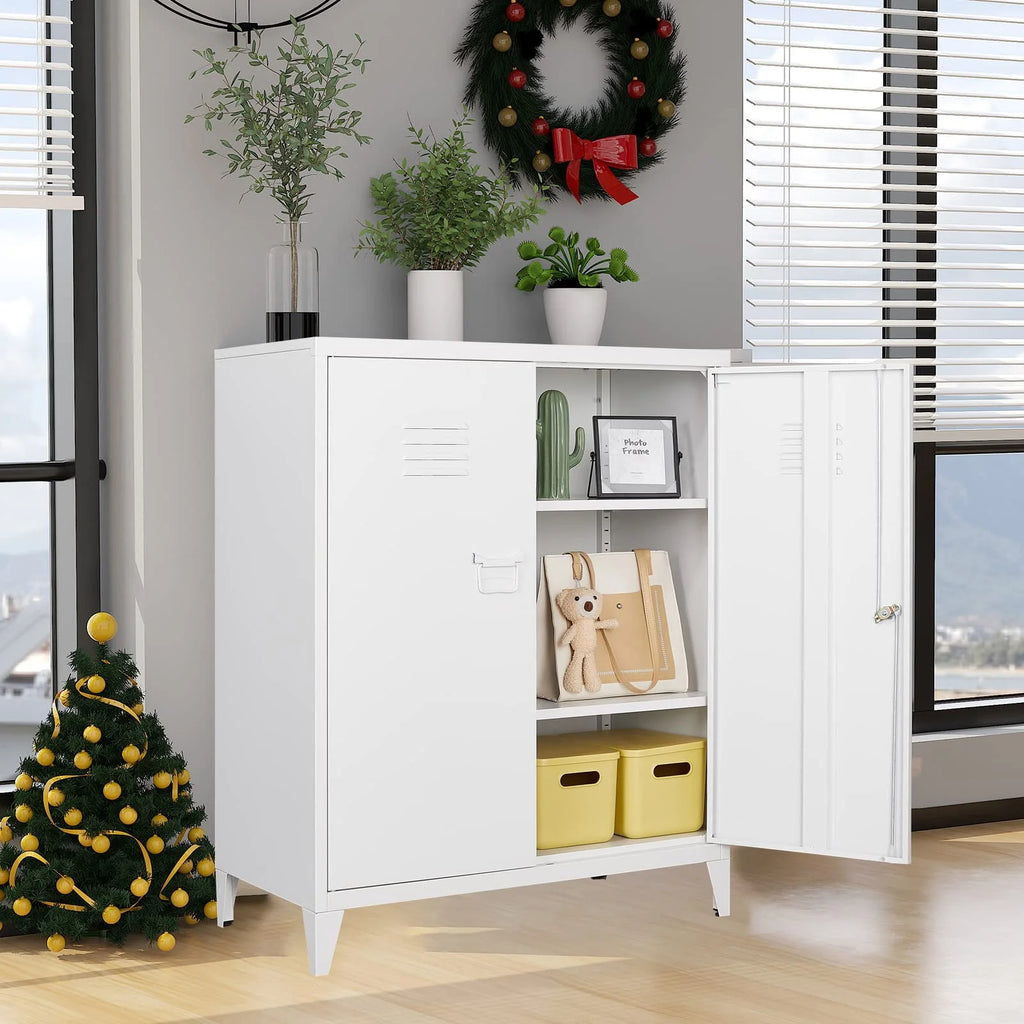 Metal Locker with 2 Doors F60640