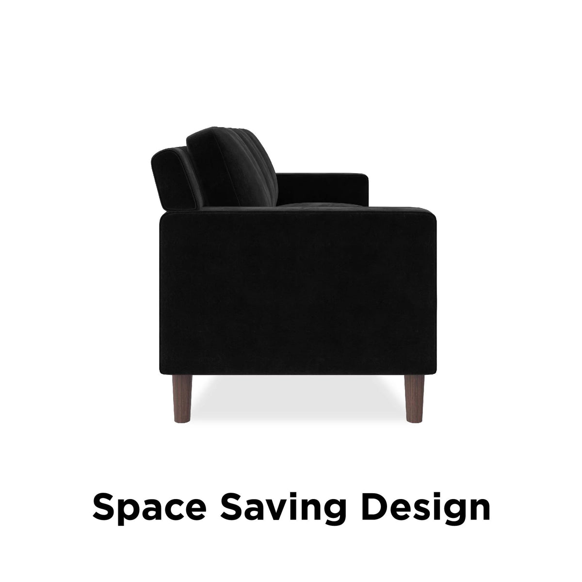 Green Velvet 3 Seater Sofa O9696