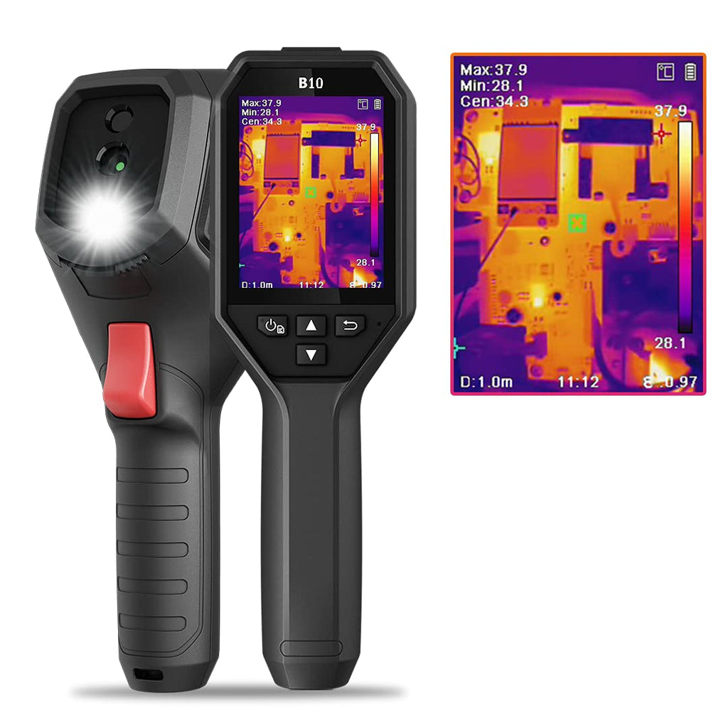 256 x 192 IR Resolution Thermal Imaging Camera with 2MP Visual Camera F749