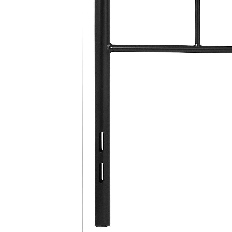 Full Metal Headboard in Black D468