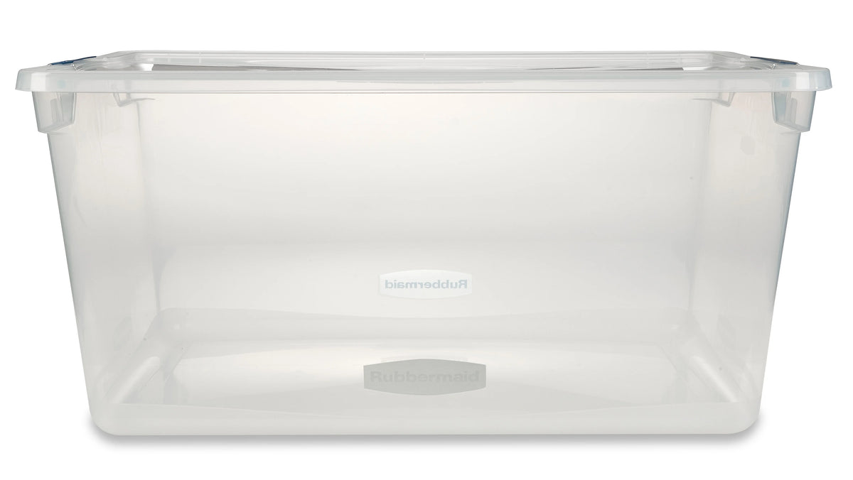 Clear 95 qt Latch Storage Container K739