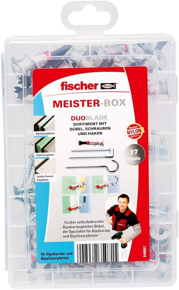 Grey Mounting Box with 35 DUOBLADE Screws and Hooks Y39964