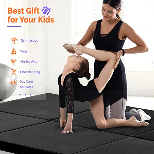 8 ft x 2 ft x 2 in Folding Gymnastics Aerobics Mat W5446