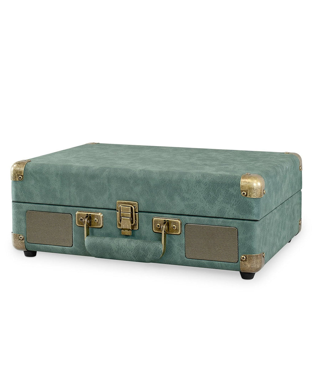 Bluetooth Suitcase Record Player with 3-Speed Turntable I323