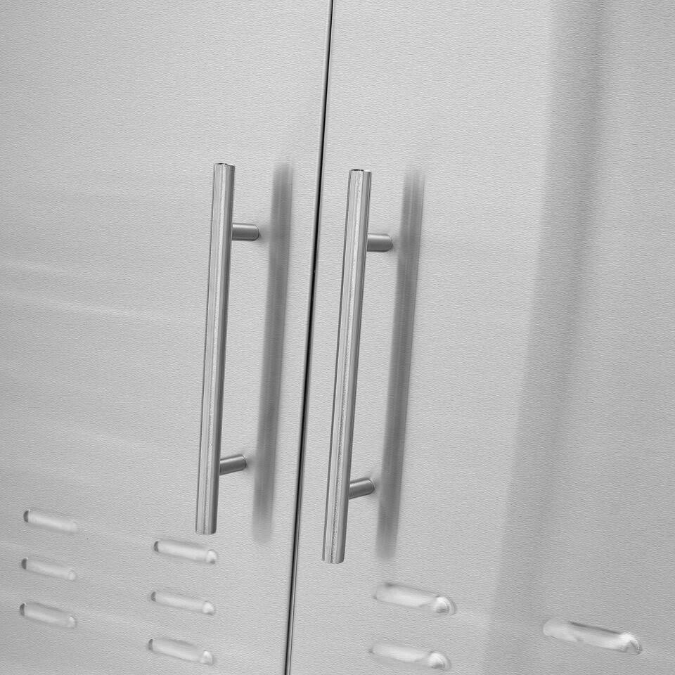 Stainless Steel BBQ Grill Double Access Door Panel with Vent T79432