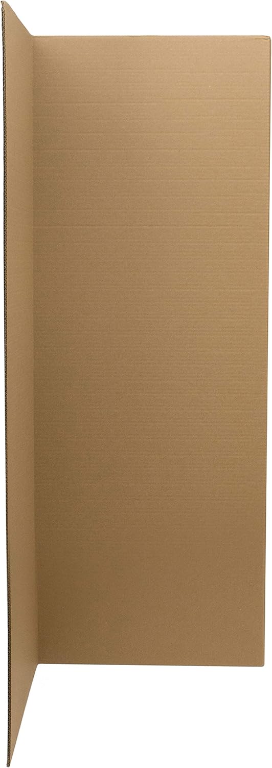 3 ft. Tall Brown 3 Panels Room Divider J83723