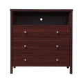 3-Drawer Dresser with Open Shelf Z6081
