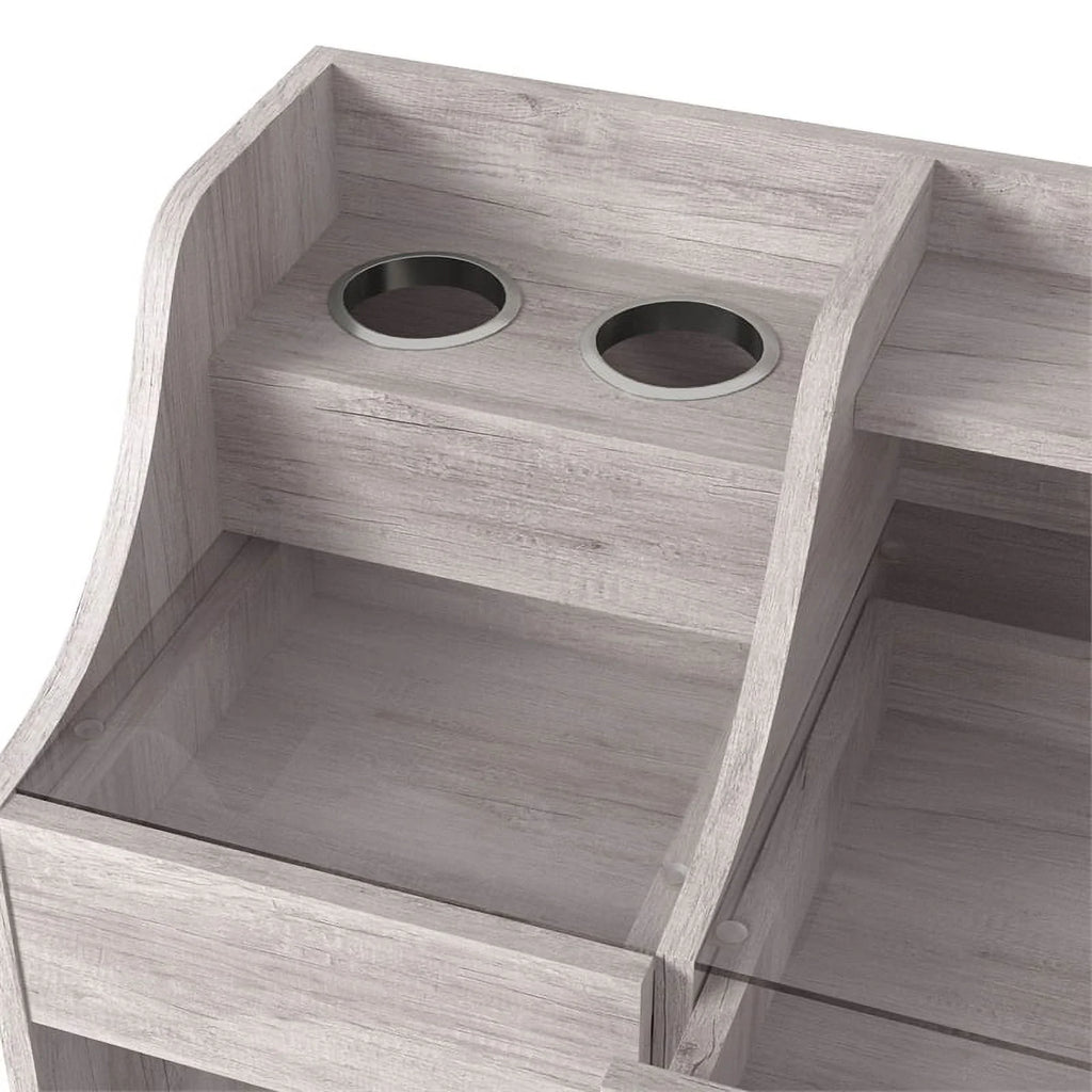 Wood Multi-Storage Vanity Table Y79571
