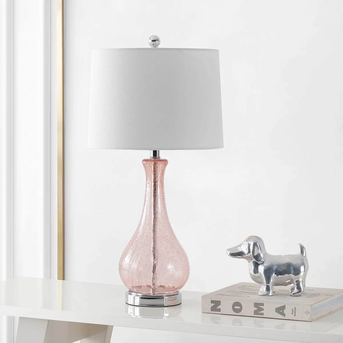 Blush Table Lamp with USB Port H709703
