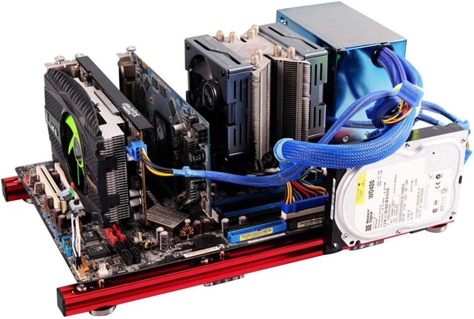 Open Aluminum Alloy Frame ATX PC Computer Chassis U603732