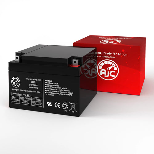 12V 26Ah Sealed Lead Acid Battery S296