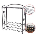 2-Tier 8 Bottles Stackable Wine Rack Y834