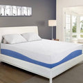 10 inch Cool Gel Memory Foam Mattress King Blue U8496