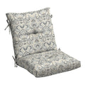 Outdoor Plush Tufted Blowfill Dining Chair Cushion 21 x 40 G565