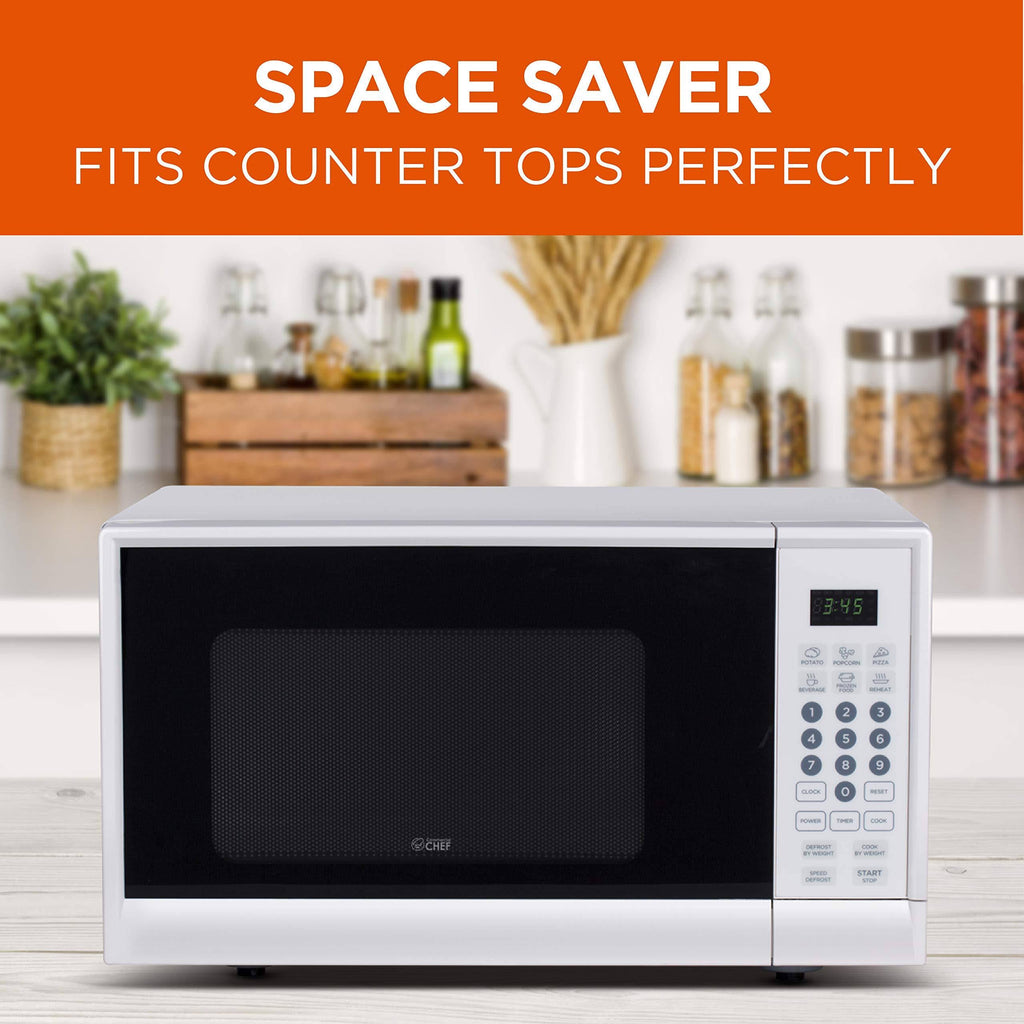 0.9 Cu. ft. White Microwave P321