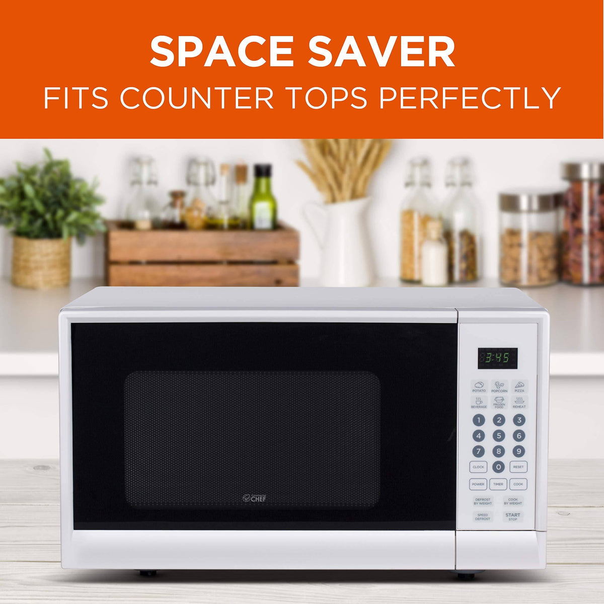 0.9 Cu. ft. White Microwave P321