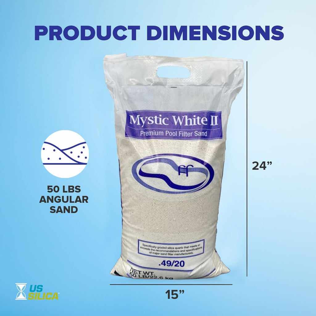 50lb Bag Swimming Pool Filter Sand B44830