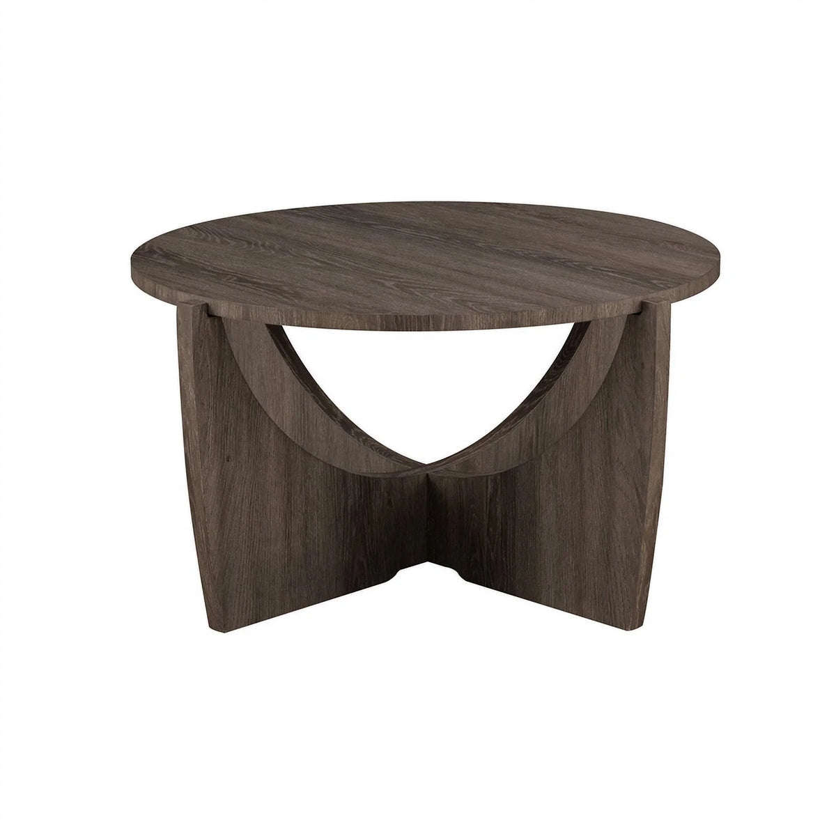 28" Round Wood Coffee Table F161419