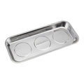 14-1/8 in. x 6-1/4 in. Magnetic Stainless Steel Parts Tray Q6663