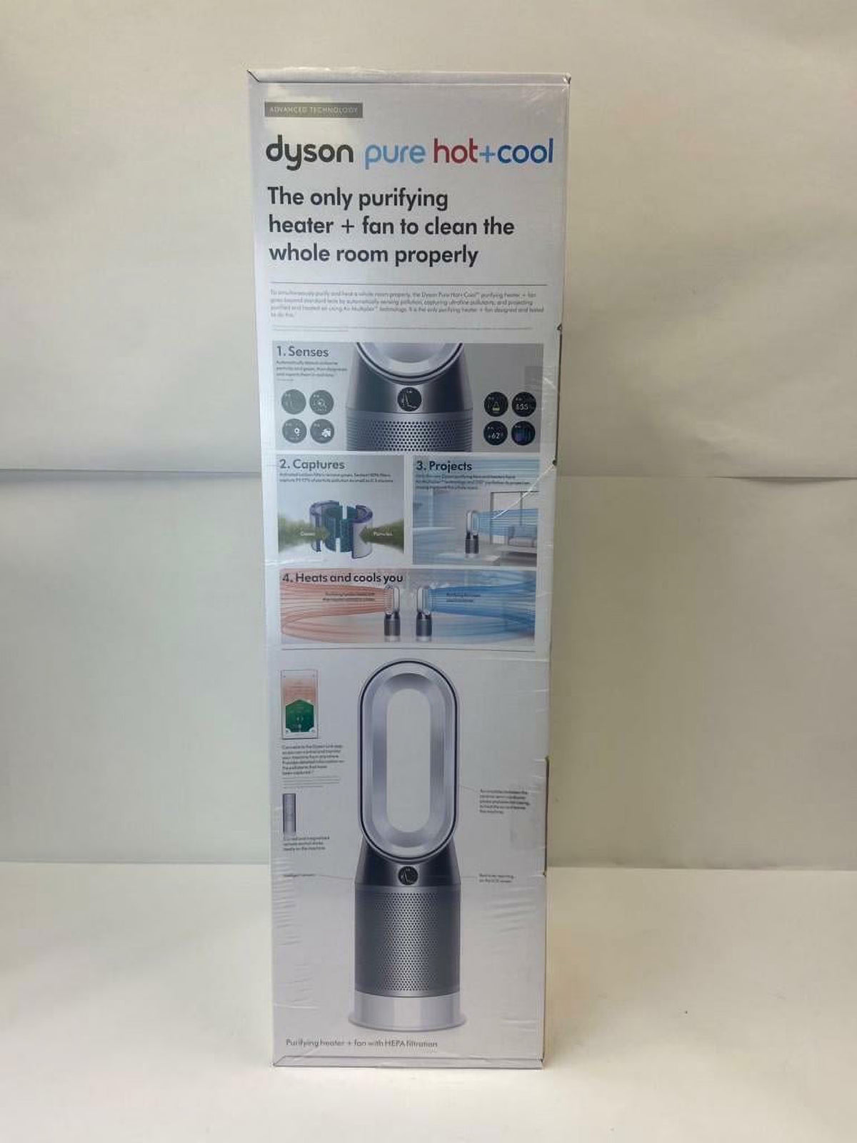White Purifying Heater + Fan U34205