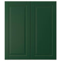 Dark Green 2-P Door Corner Base Cabinet Set S4596