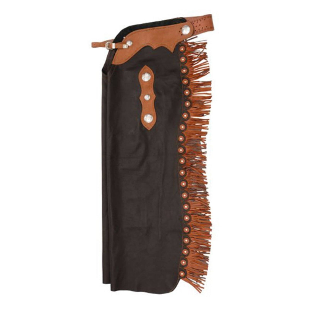 Black Smooth Leather Chaps G647425