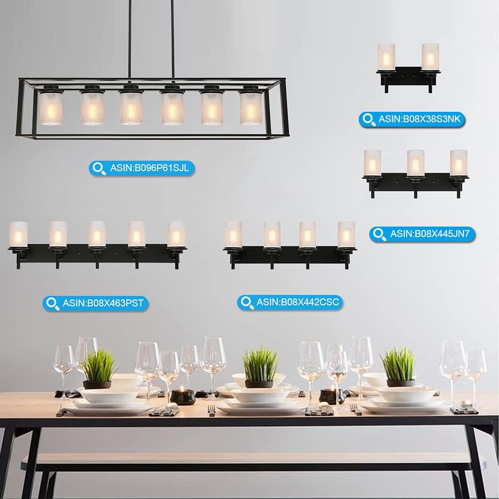 3 Light Black Bathroom Vanity Wall Mount Light K29823