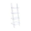 Gold Flamingo Plastic Ladder Bookcase Q68950