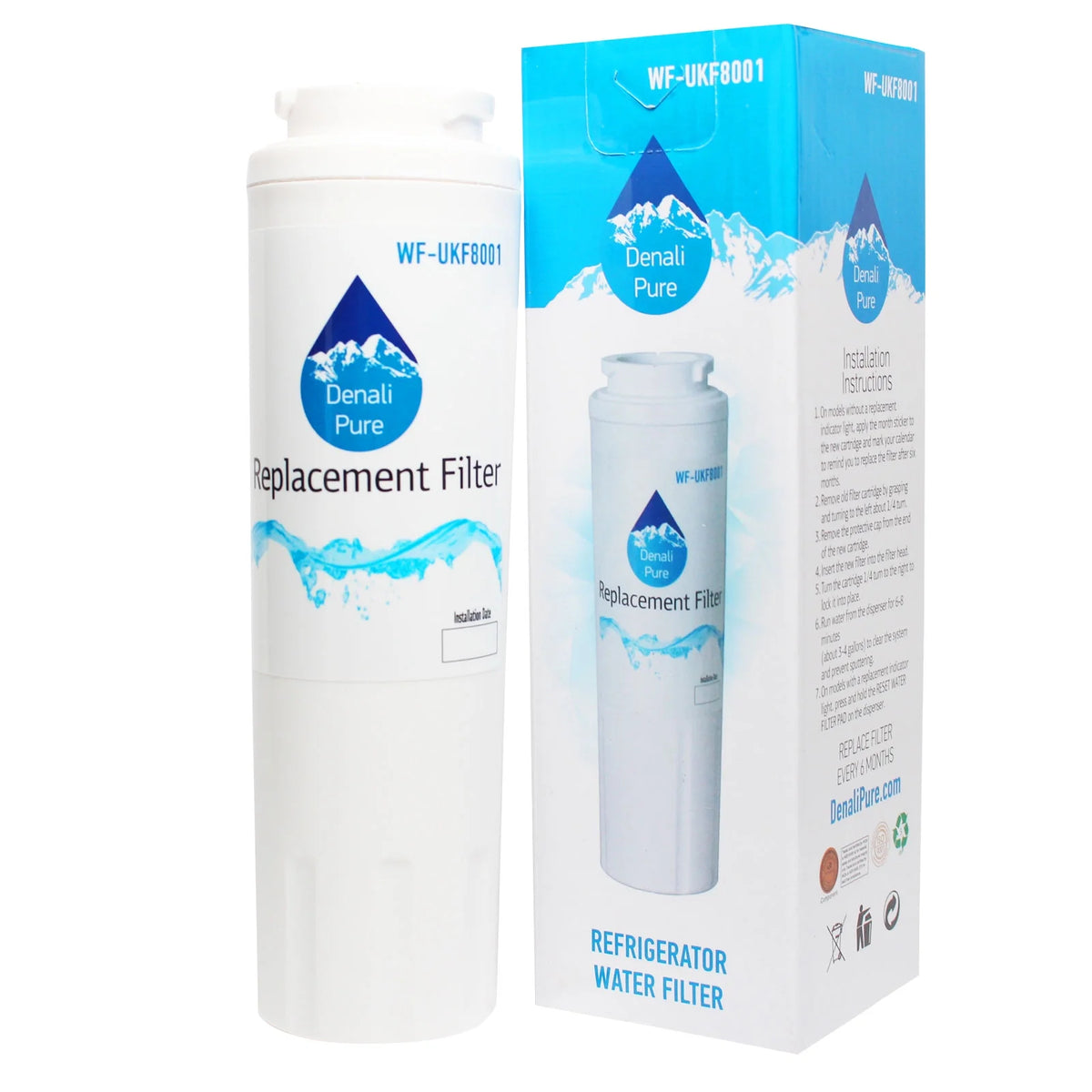 5-Pack Refrigerator Water Filter X328