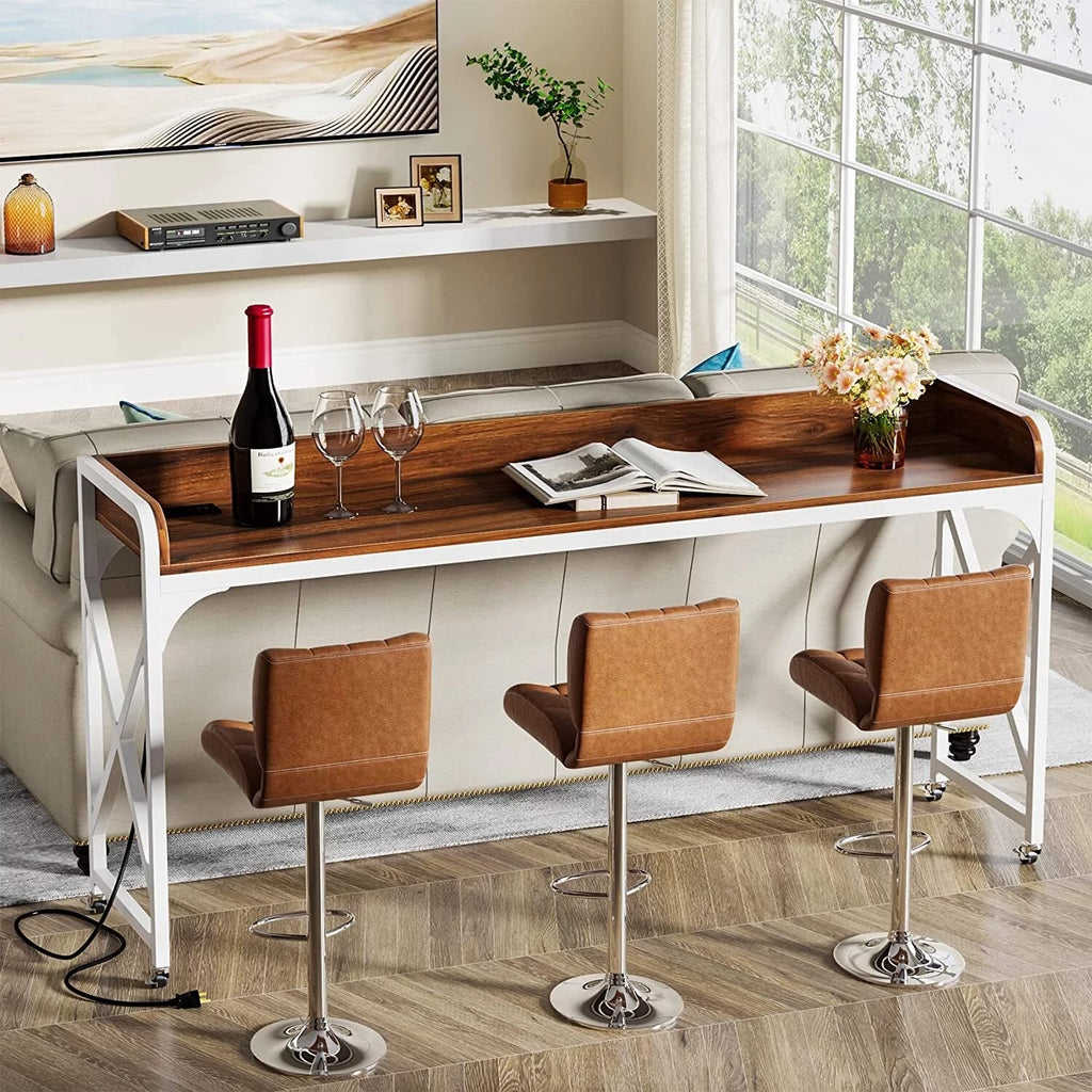 Over Bed Table with Wheels S1516
