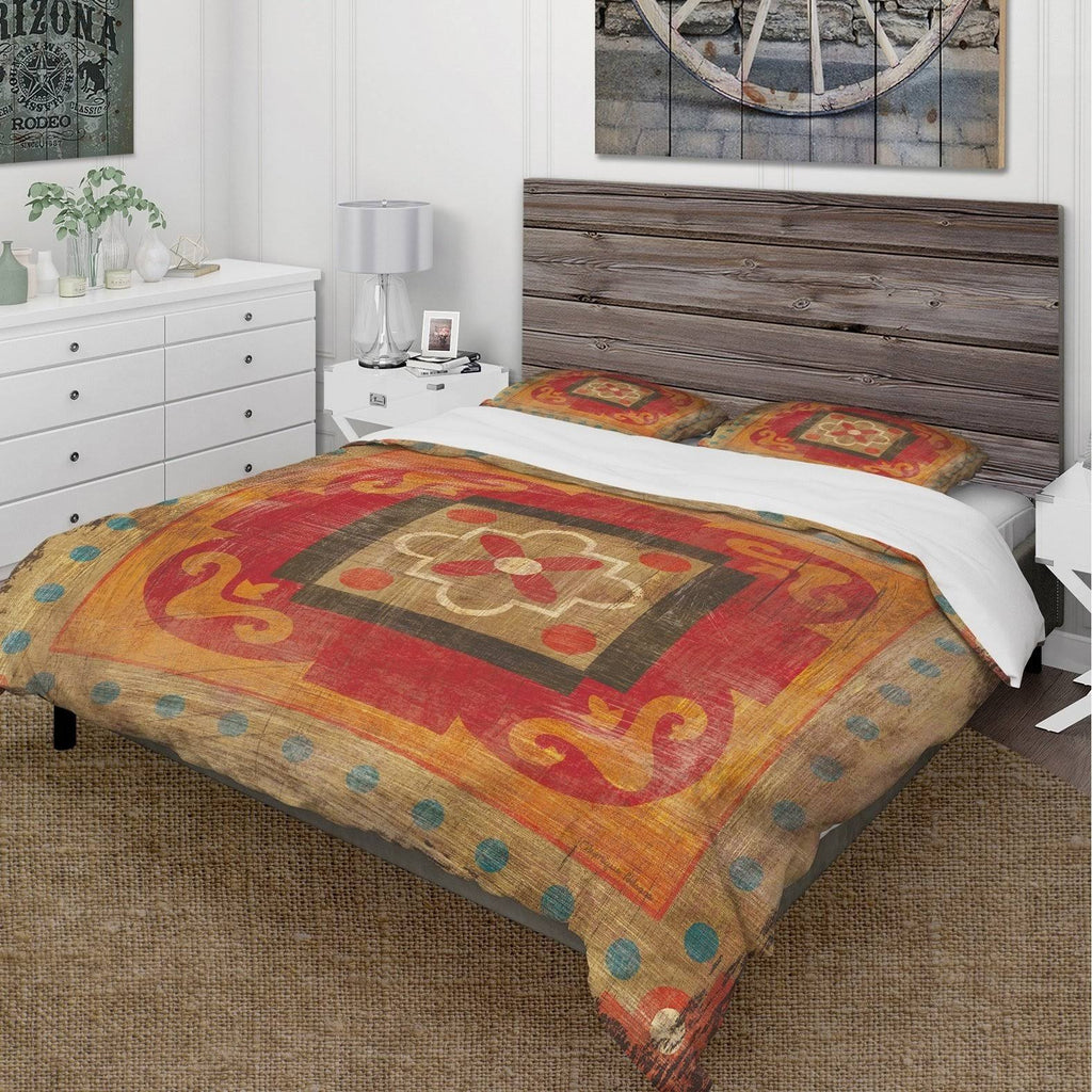 Queen/Full Duvet Cover and Shams Bedding Set I2059