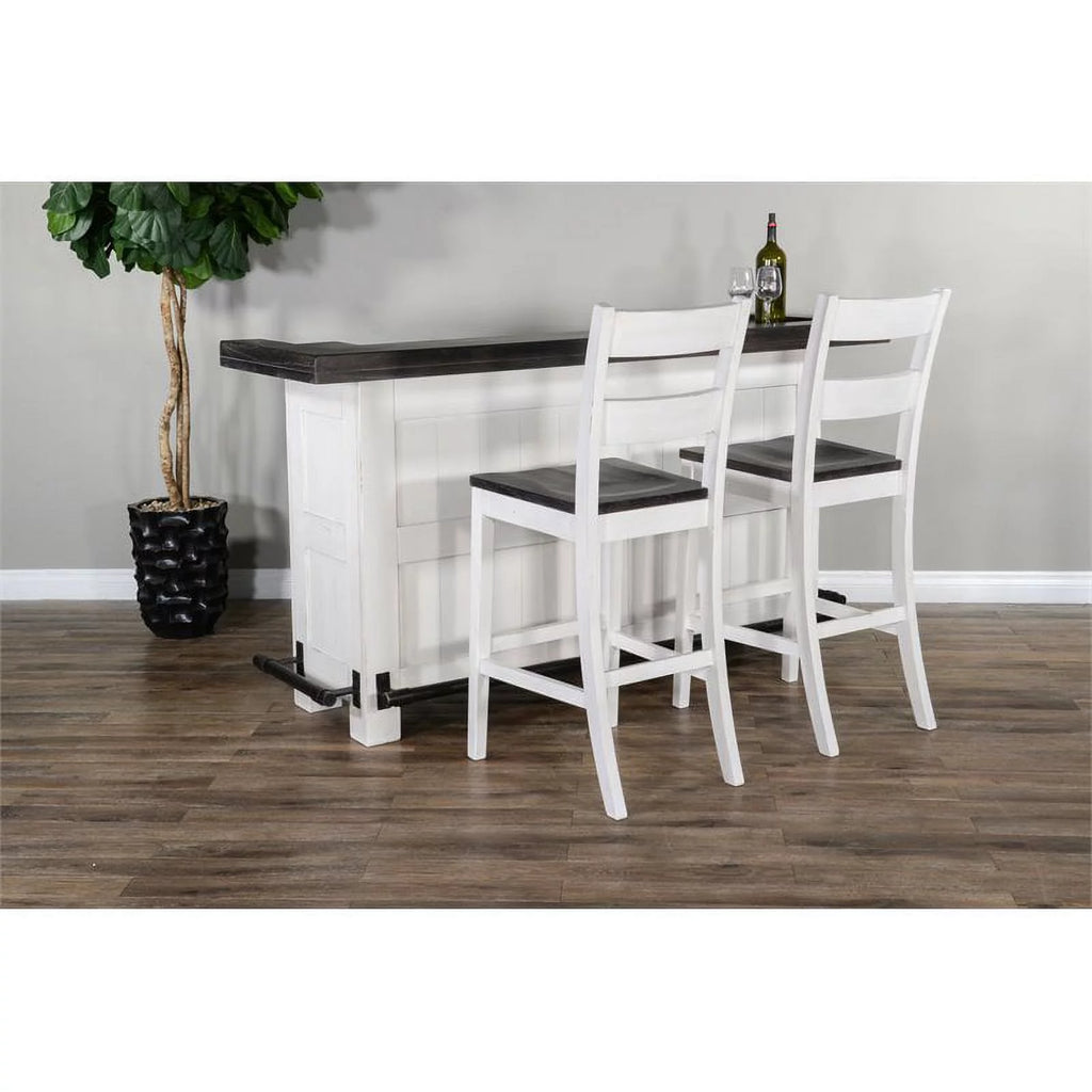 Espresso Finish Wood Bar Unit Y4392