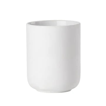 White Toothbrush Mug A56635