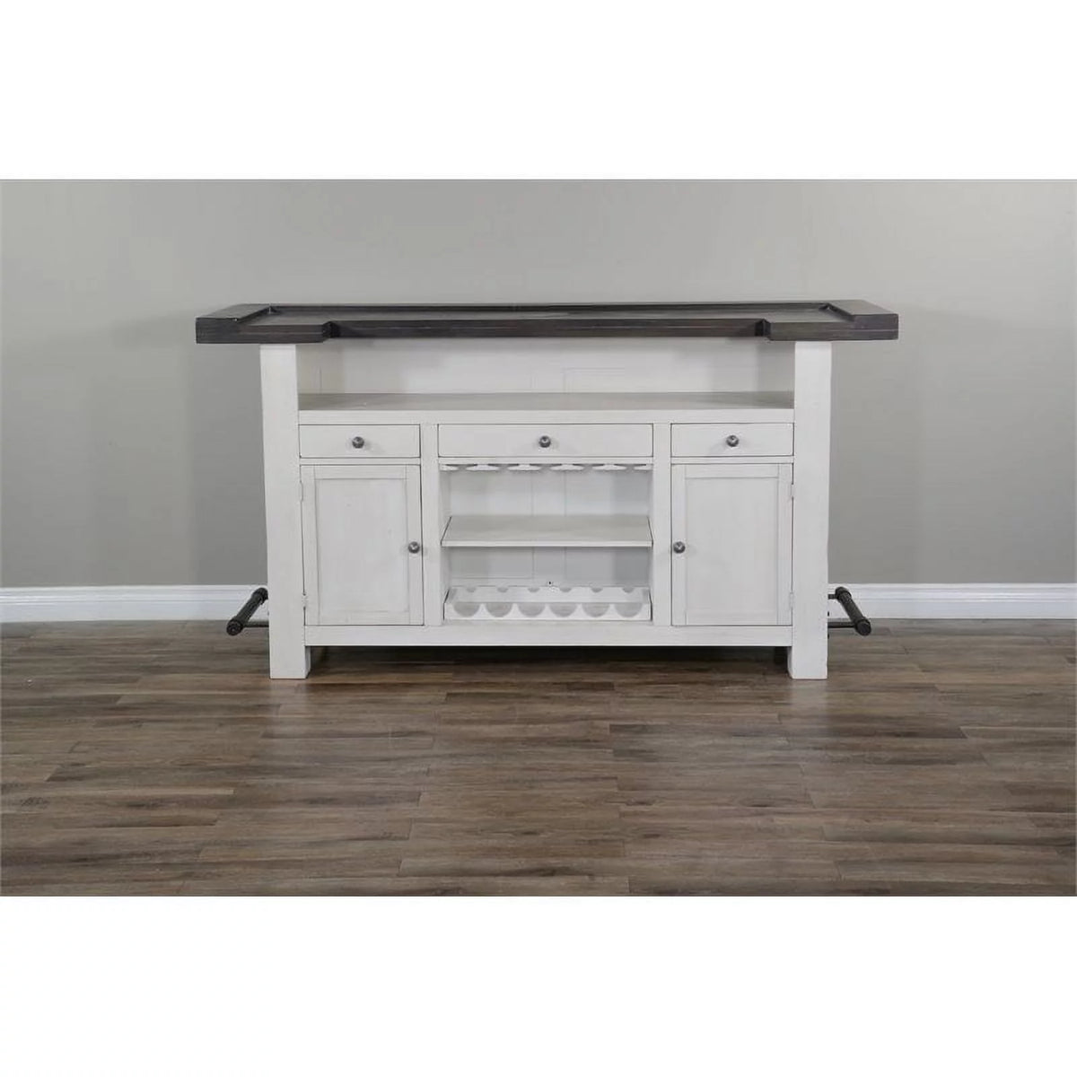 Espresso Finish Wood Bar Unit Y4392