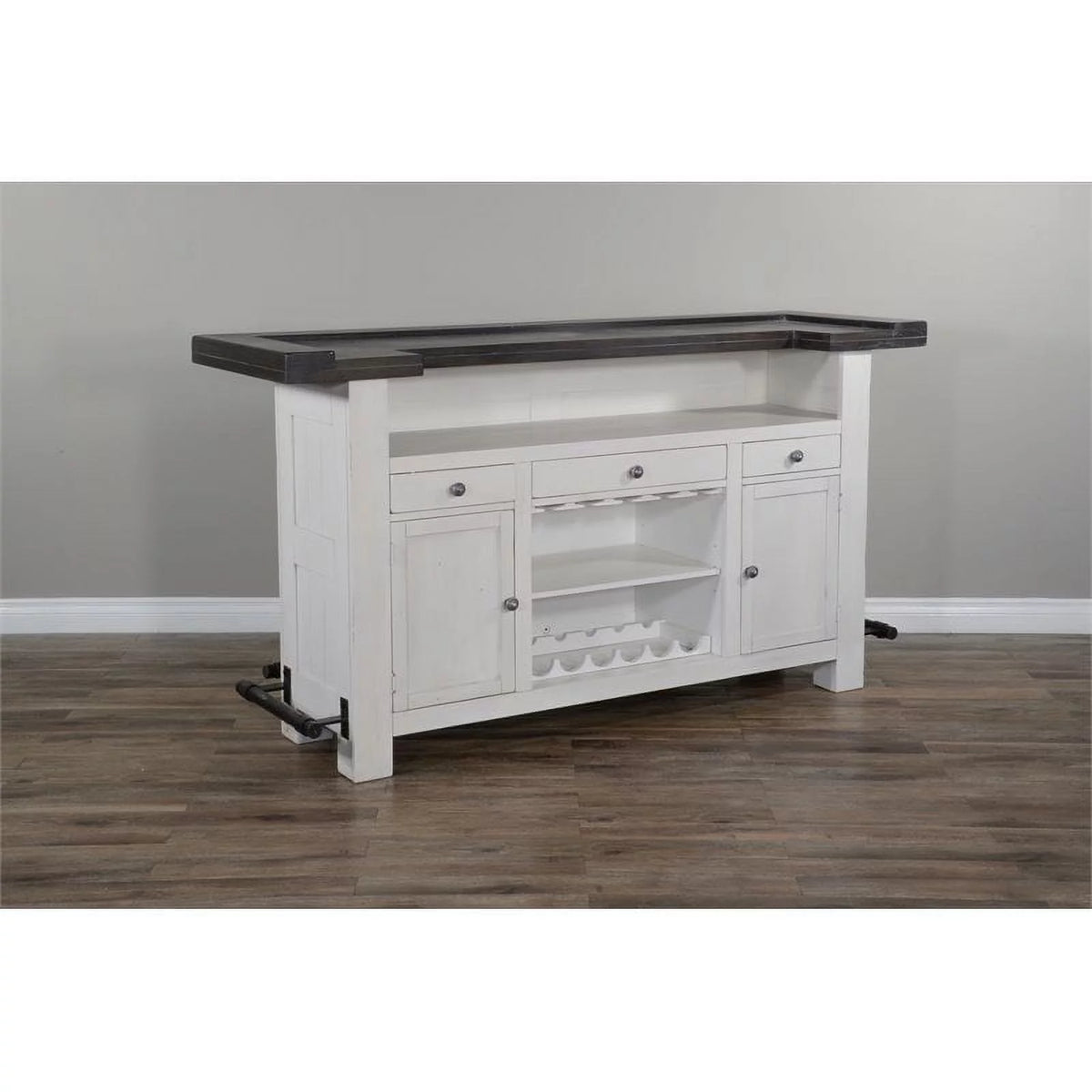 Espresso Finish Wood Bar Unit Y4392