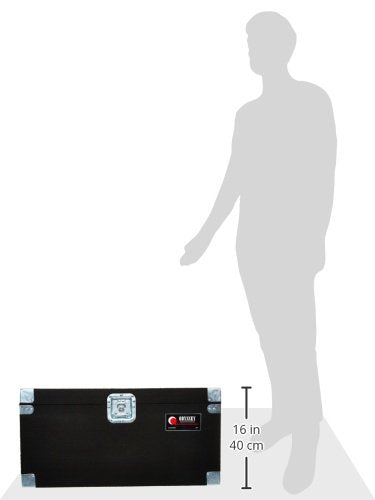 Carpeted Pro LP Case With Recessed Hardware O317
