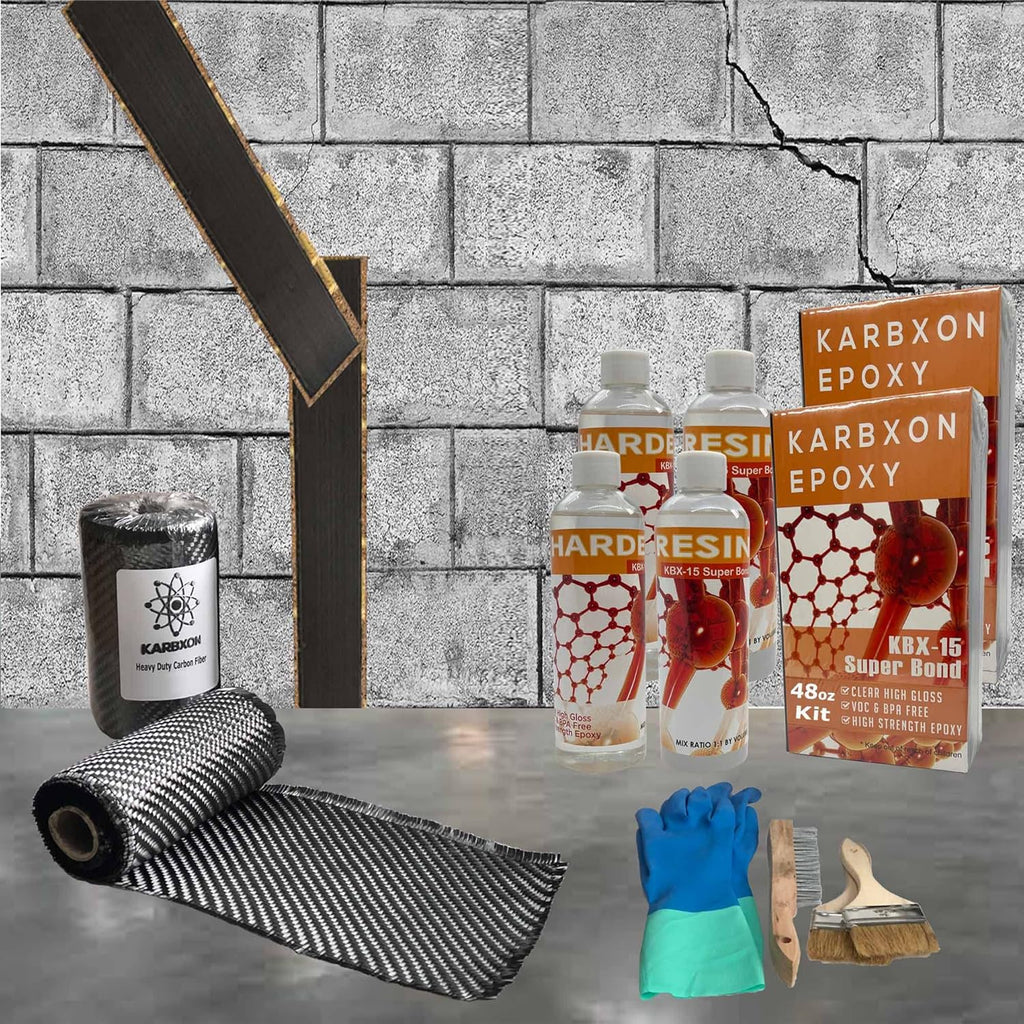 50 ft Carbon Fiber Wall Crack Repair Kit P843746