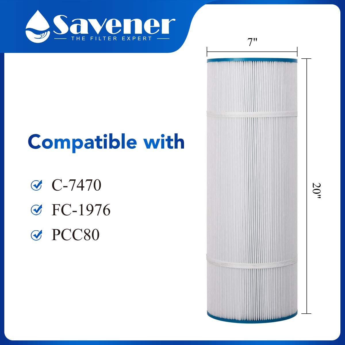 4 Pack Replacement Pool Filter Cartridge P51733