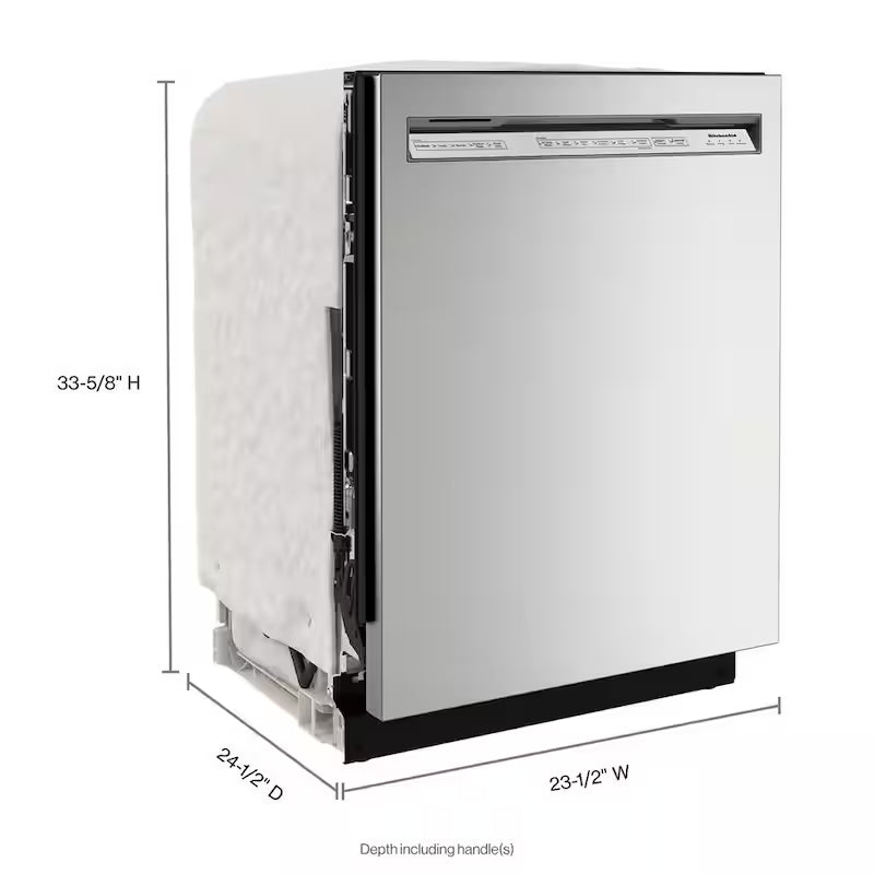 Stainless Steel Built-in Tall Tub Dishwasher with Stainless Steel Tub, 44 dBA L55948