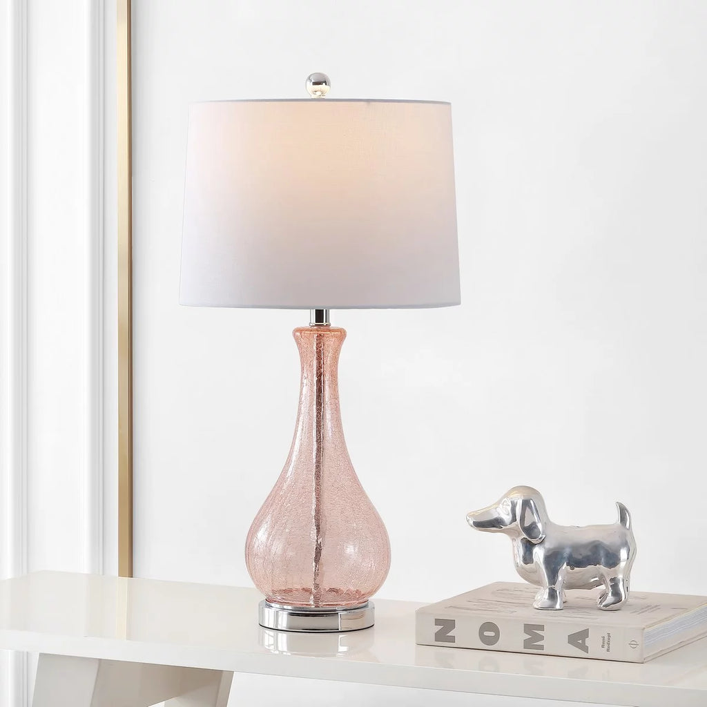 Blush Table Lamp with USB Port H709703