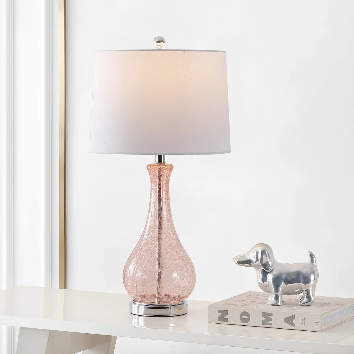 Blush Table Lamp with USB Port H709703