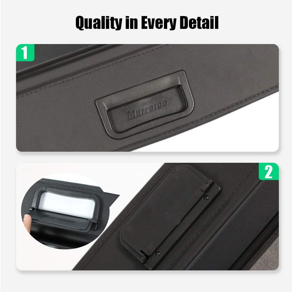 Black Retractable Cargo Cover Z418487