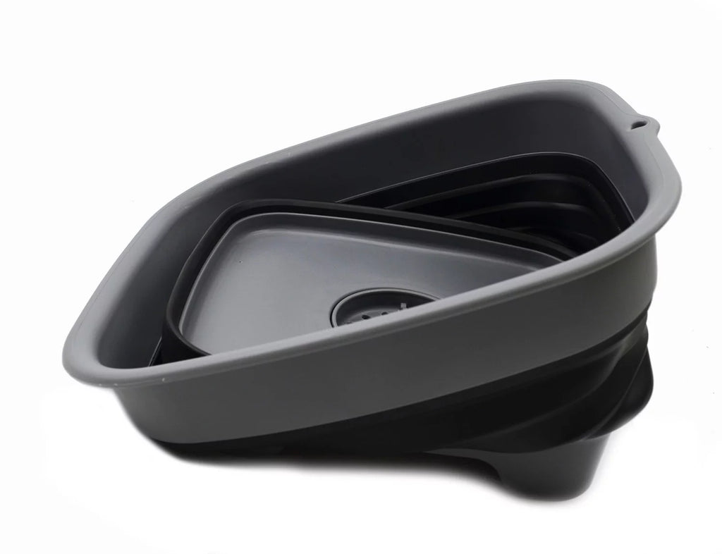 9.1L Collapsible Dishpan with Draining Plug G3998