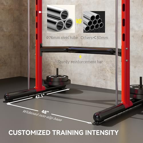 Adjustable Power Rack with Pull-Up Bar R6735